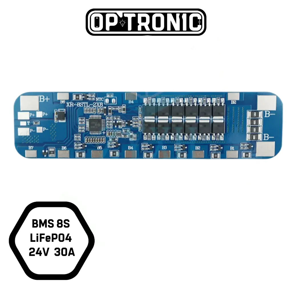 BMS 8S  24V  30A LiFePO4