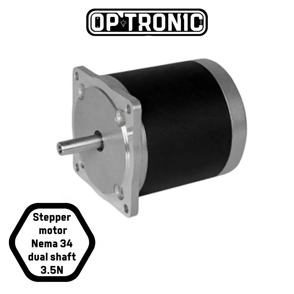 Stepper motor Nema 34 DUAL SHAFT 3.5N