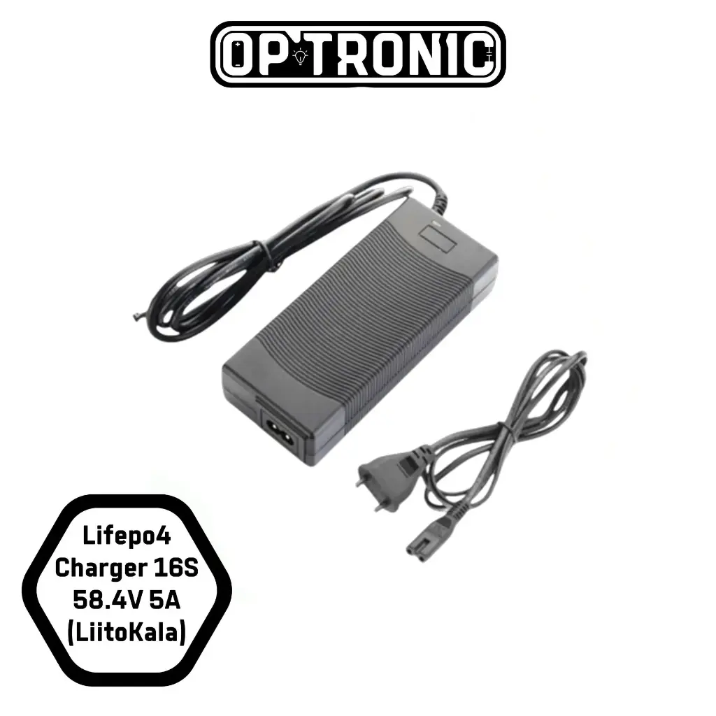 Lifepo4 Charger 16S 58.4V 5A (LiitoKala)