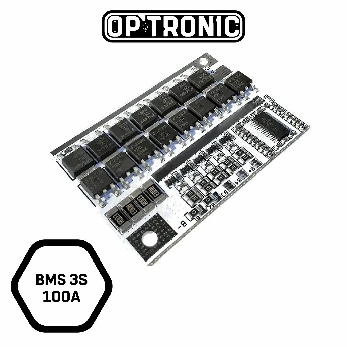 BMS 3S  12.6V  100A Li-ion