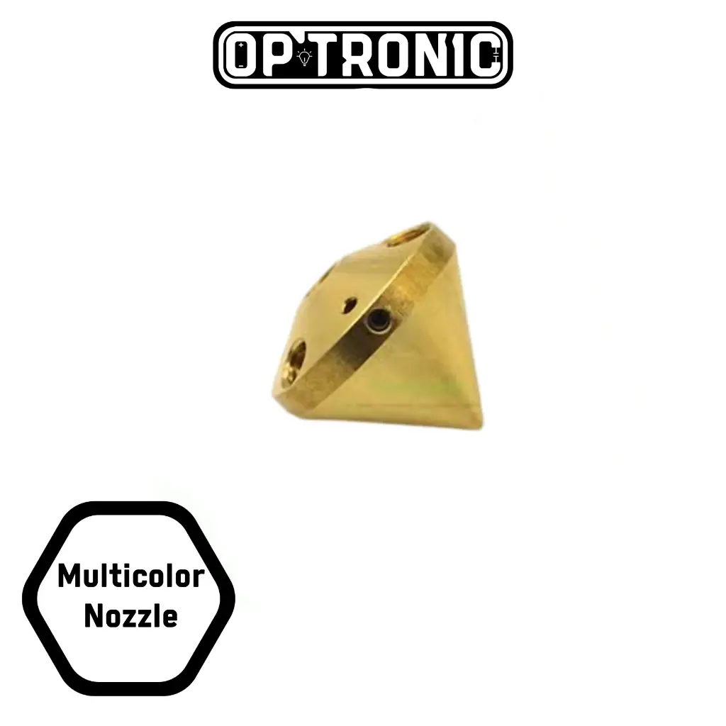 3 in 1 Multi-Color Brass Nozzle Extruder