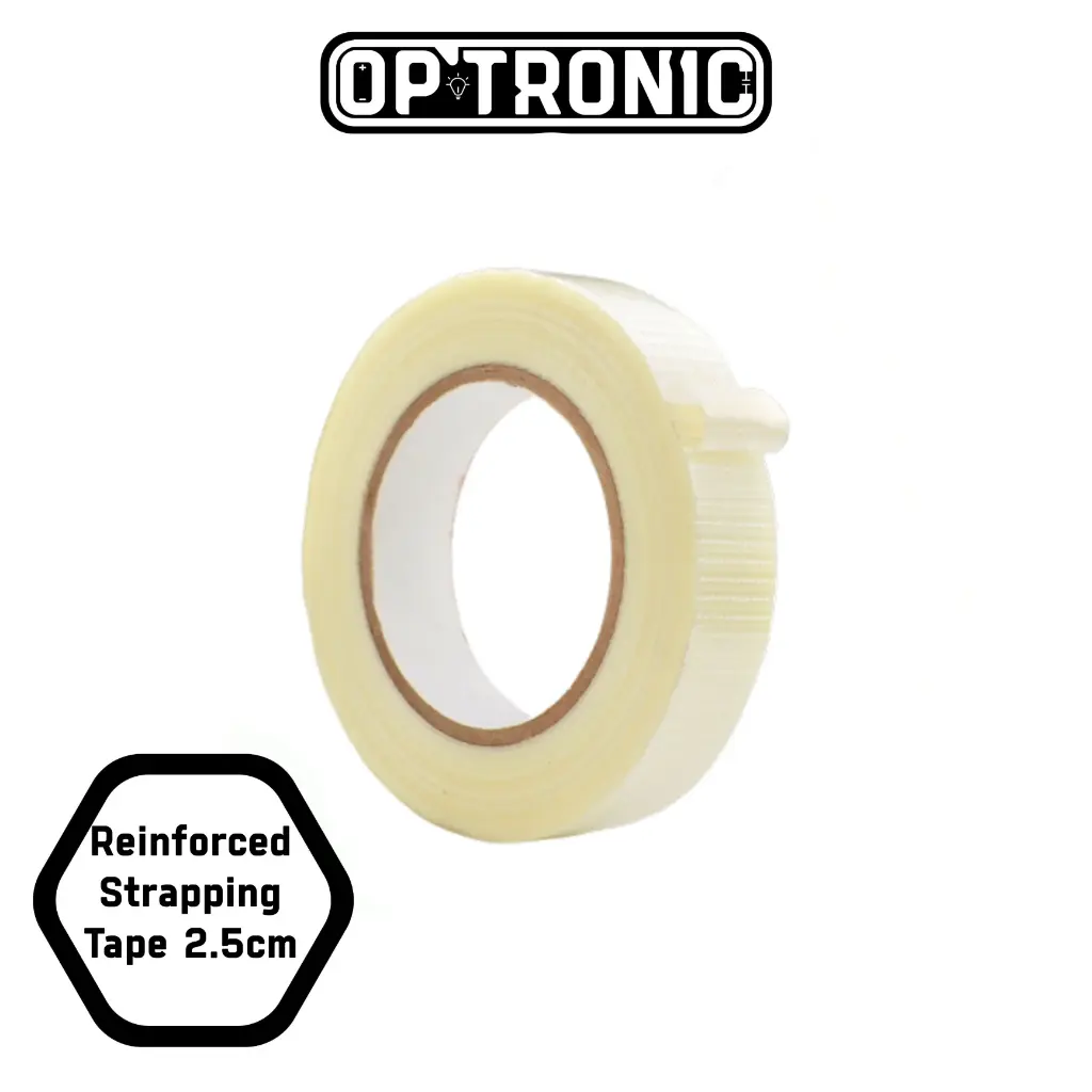 Reinforced Strapping Hexayurt Tape  2.5cm ( لصق مسلح شبكي)