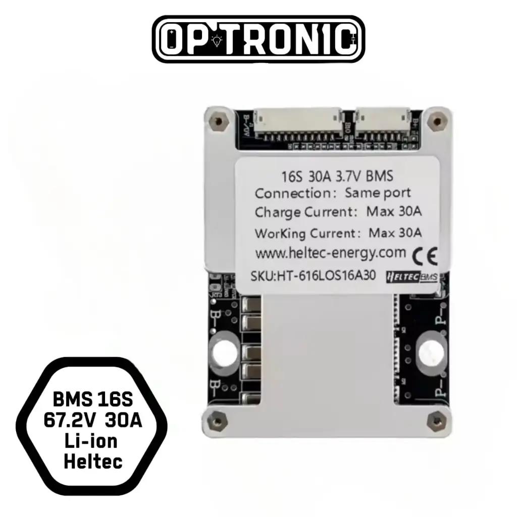 BMS 16S 67.2V 30A Li-ion - Heltec