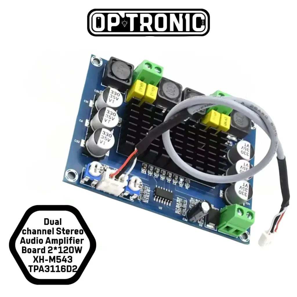 Dual channel Stereo Audio Amplifier Board 2*120W XH-M543 / TPA3116D2