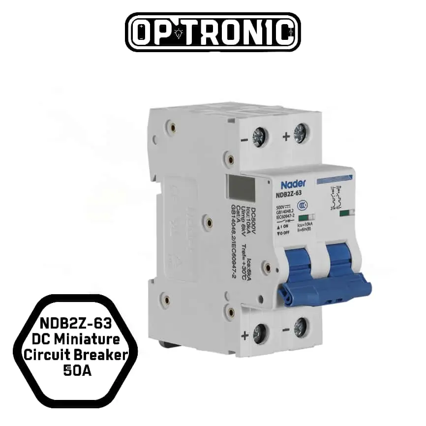 NDB2Z-63 DC Miniature Circuit Breaker 50A