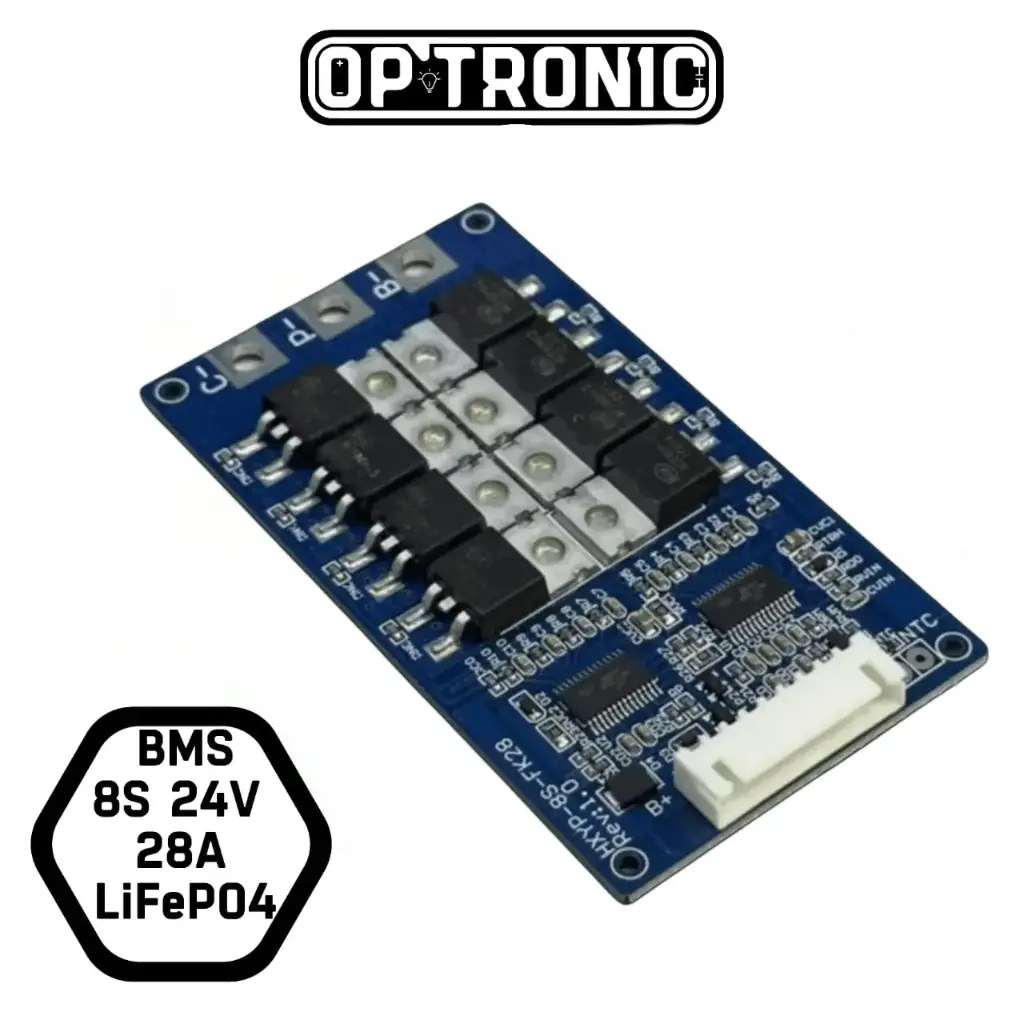 BMS 8S  24V  28A LiFePO4
