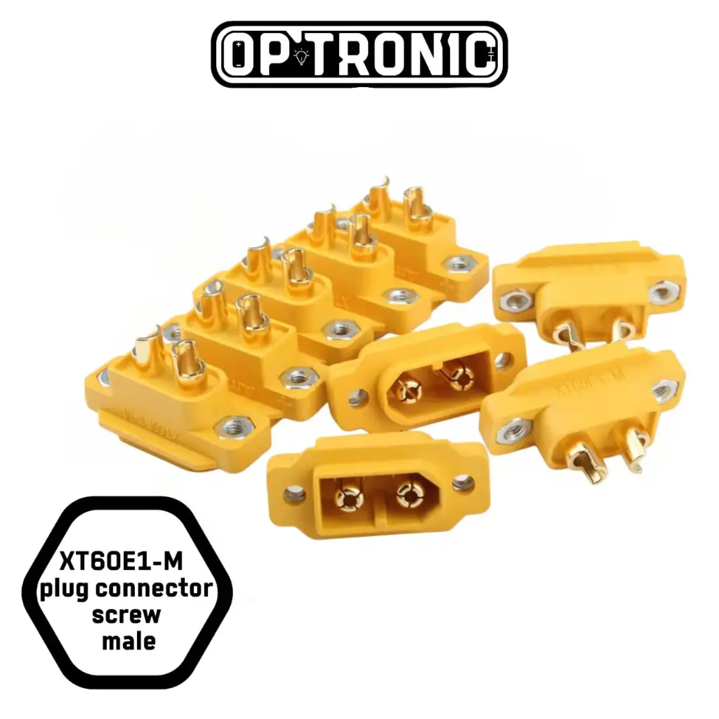 XT60E1-M  plug connector - screw - male
