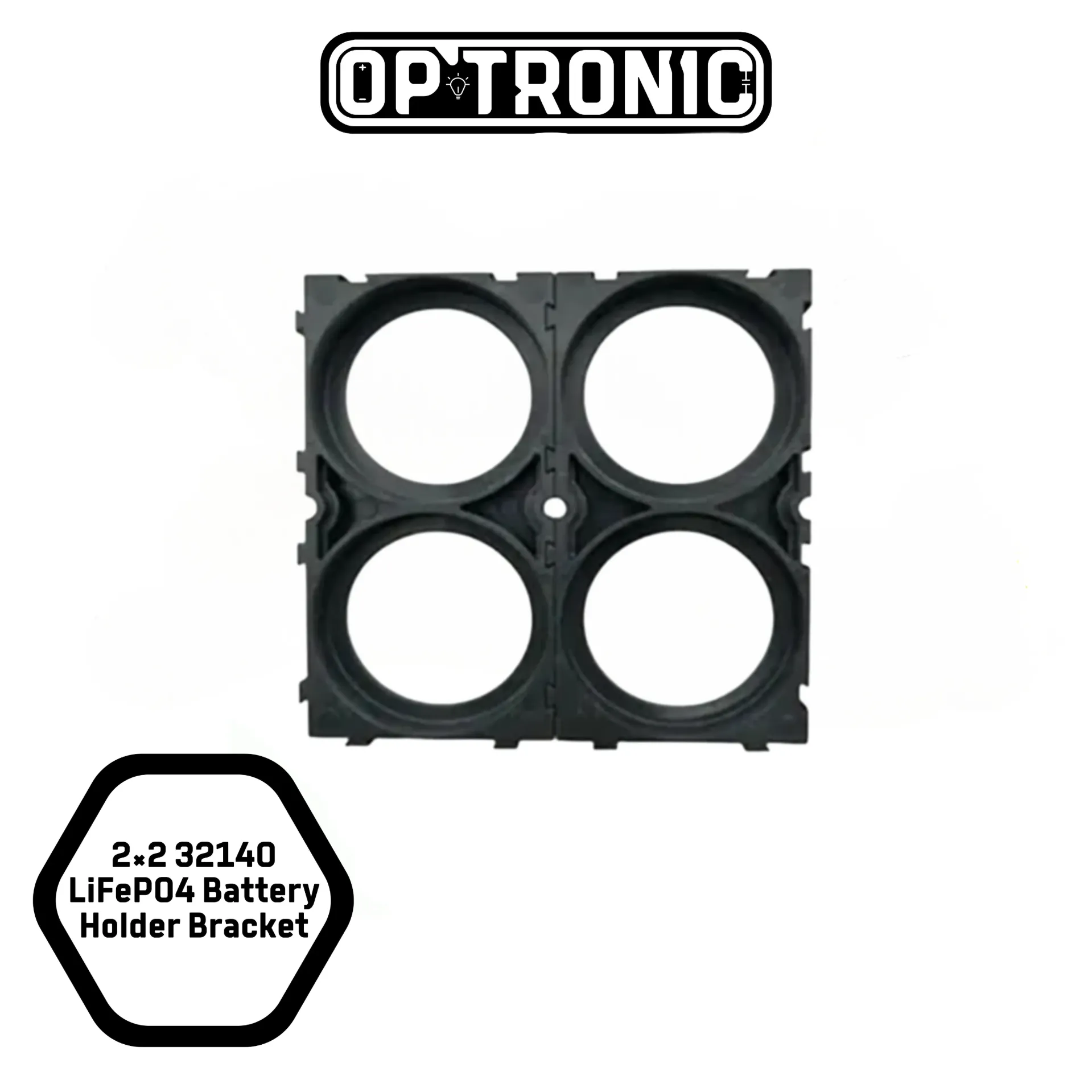 2×2 32140 LiFePO4 Battery Holder Bracket