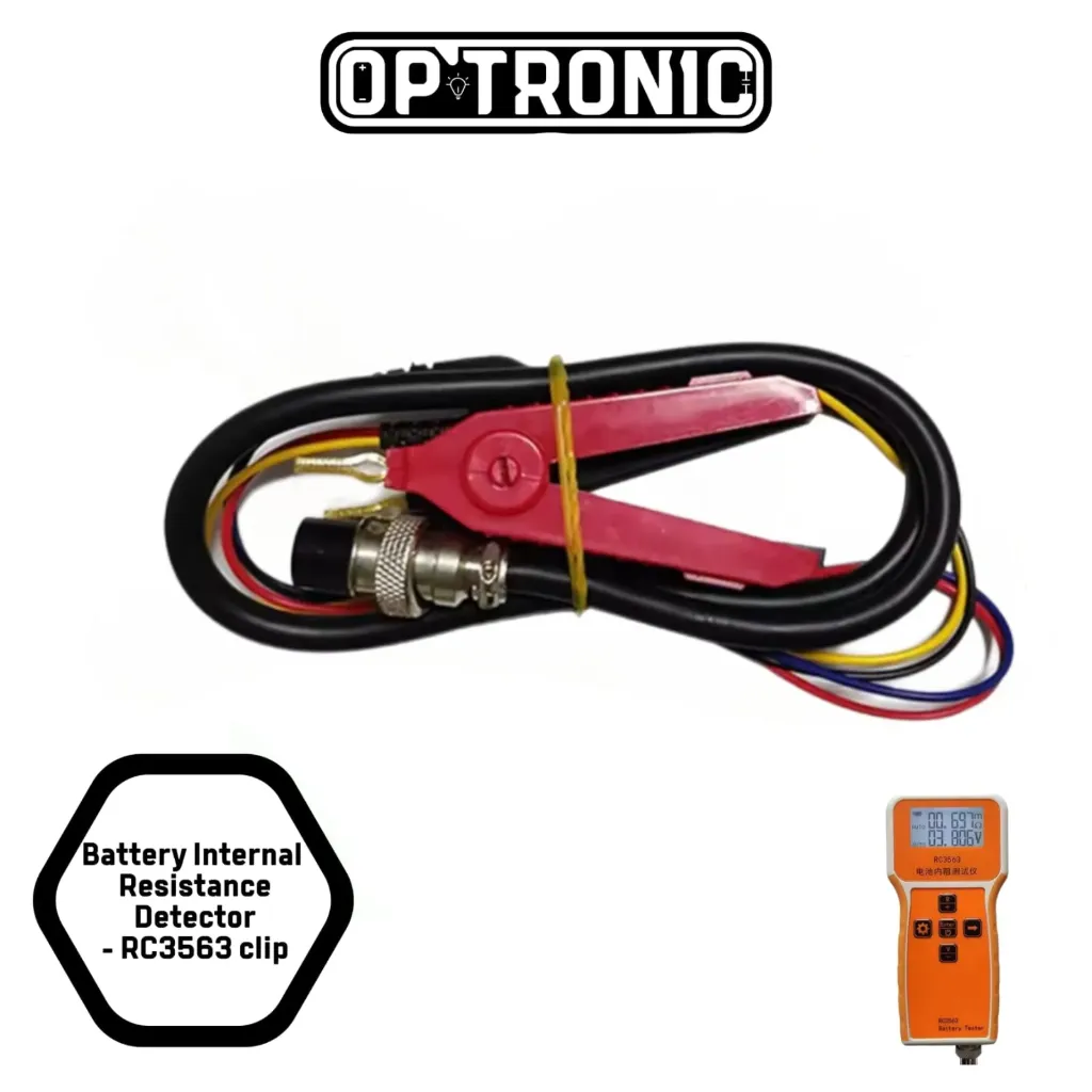 Battery Internal Resistance Detector - RC3563 clip