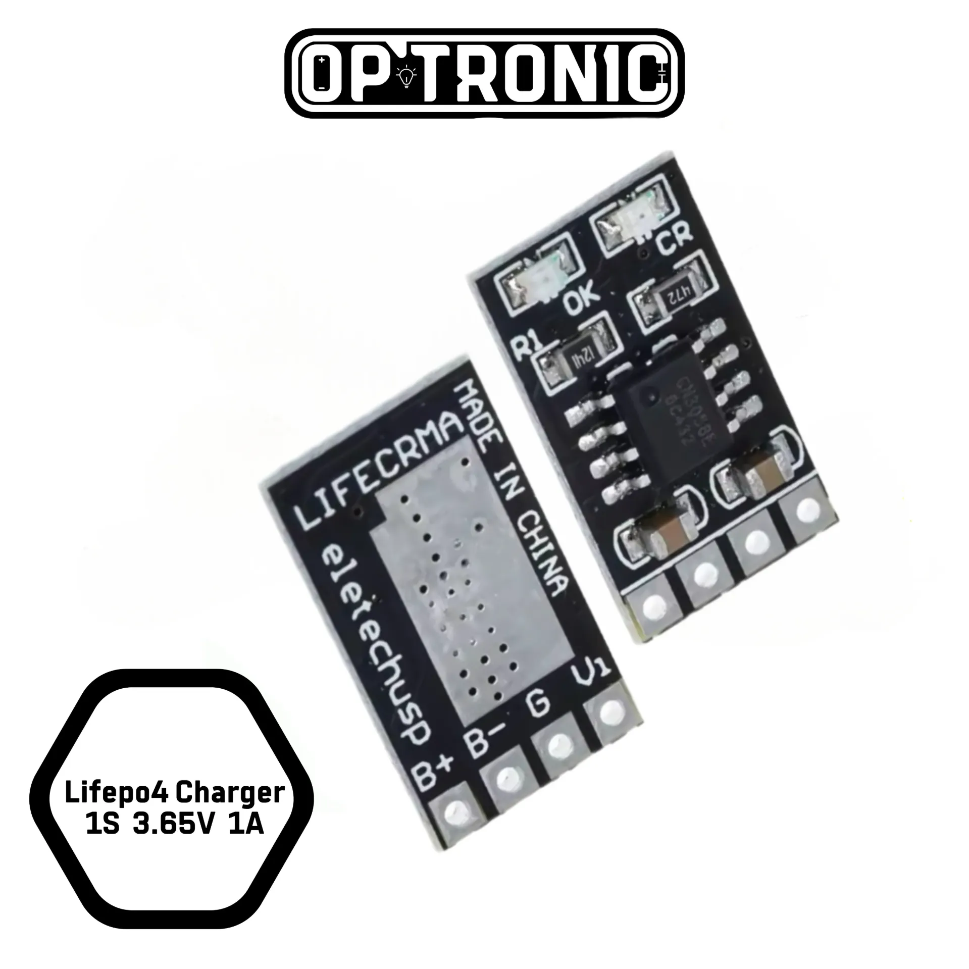 Lifepo4 Charger 1S  3.65V  1A