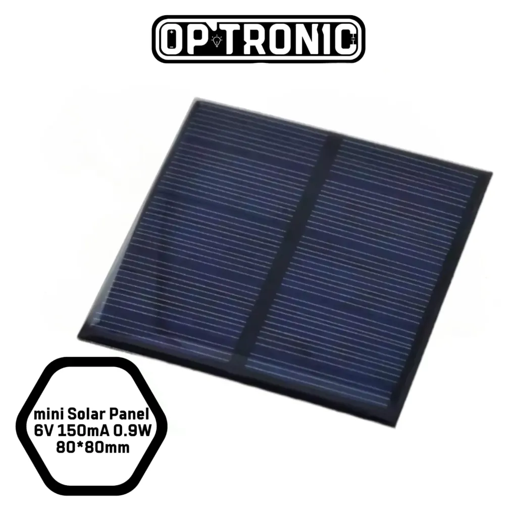 mini Solar Panel 6V 150mA 0.9W 80*80mm