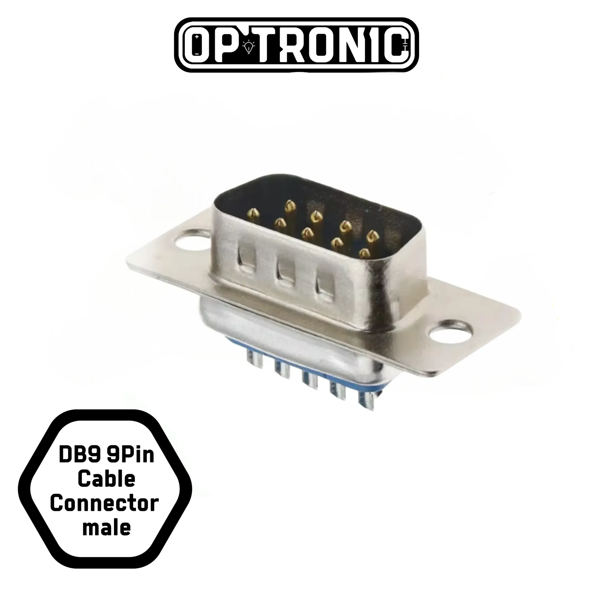 DB9 9Pin Cable Connector Male