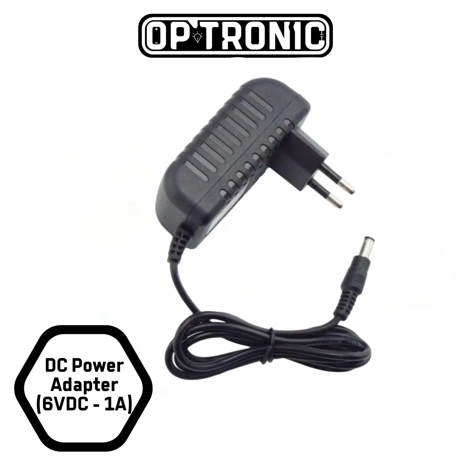 DC Power Adapter (6VDC – 1A)