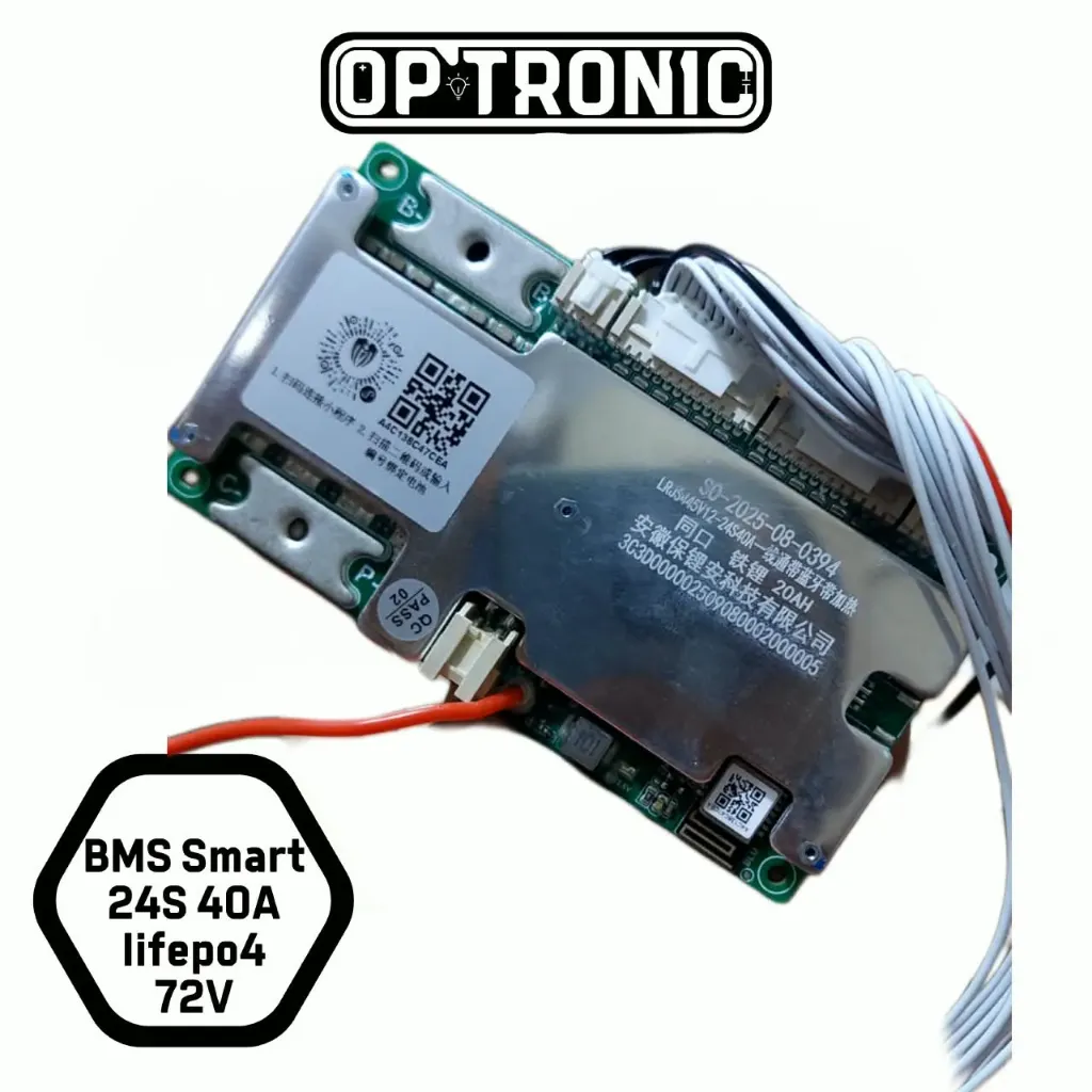 BMS Smart 24S 40A LiFePO4 -BT (Built-in Bluetooth)