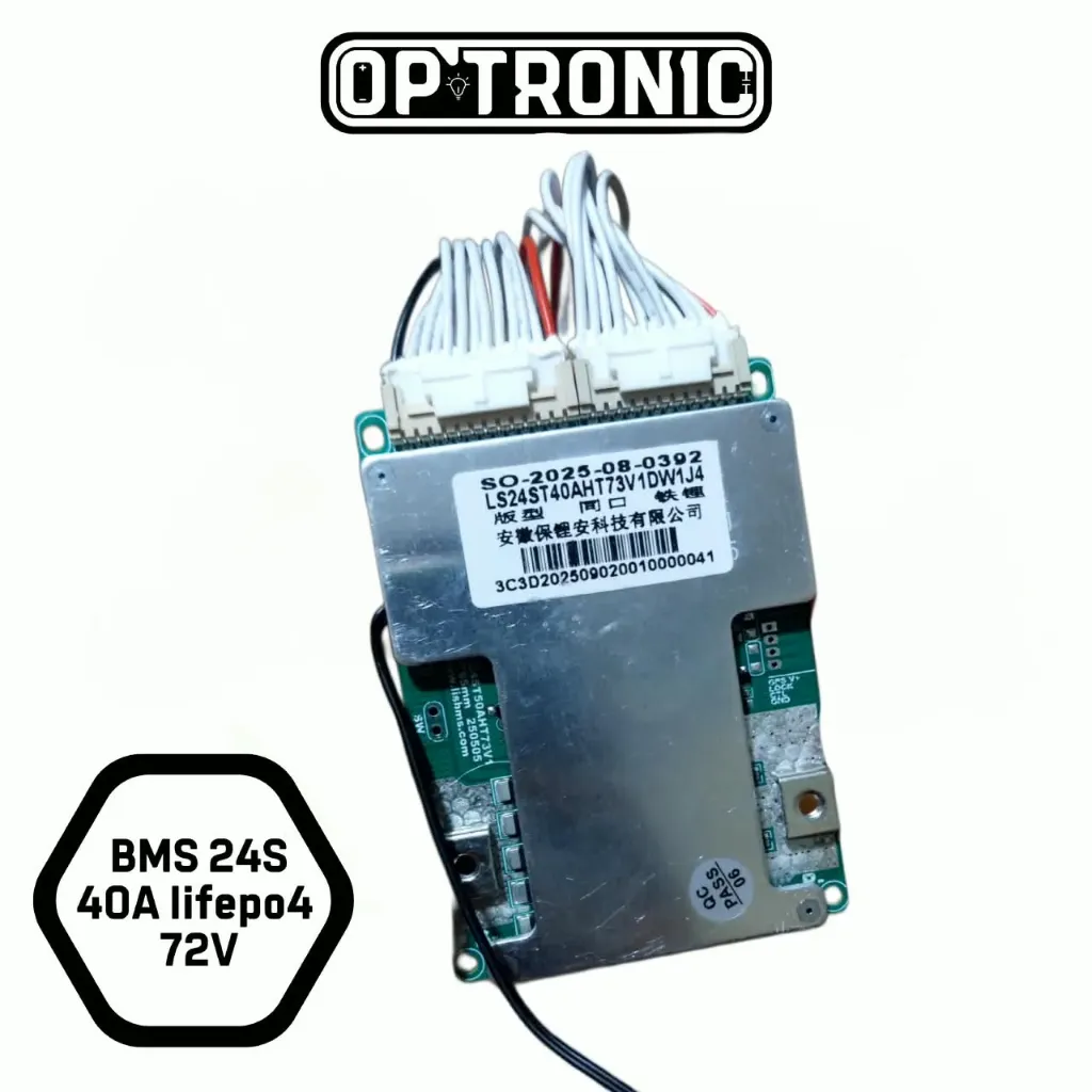 BMS 24S  72V  40A - LiFePO4