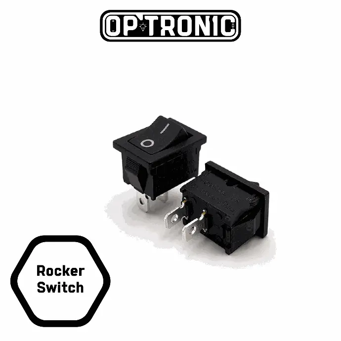 KCD11-101 Boat Rocker Switch ON-OFF (6A,250VAC)