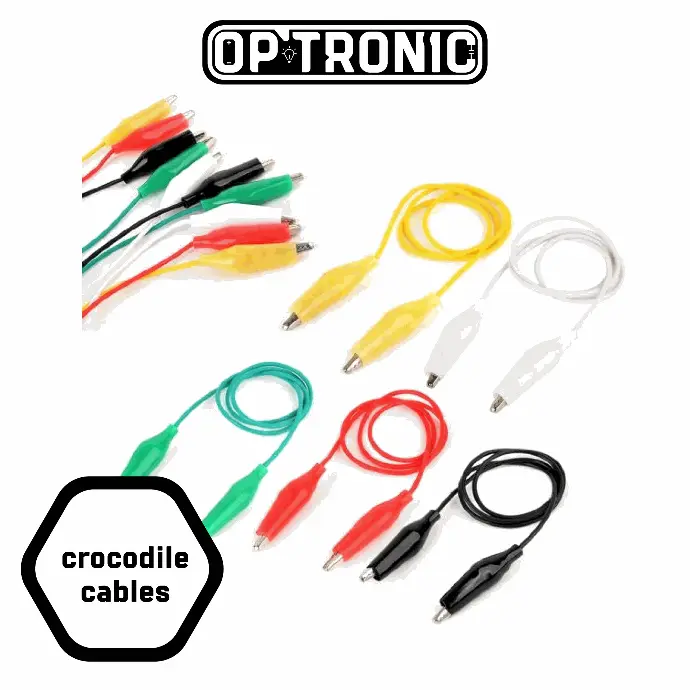 Crocodile Cable (Alligator) 45cm Length