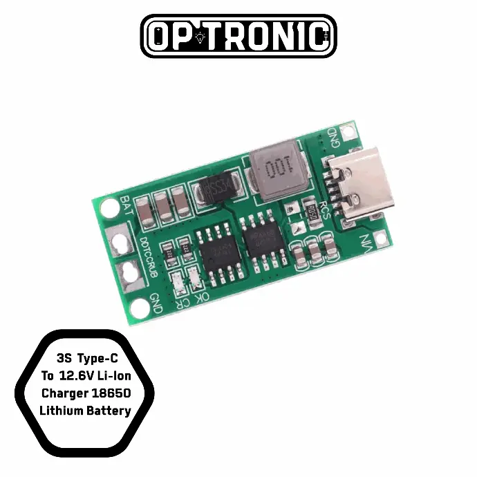 Li-ion Charger 12.6V  3S  4A Type-C