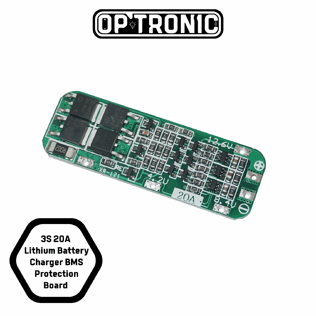 BMS 3S  12.6V  20A Li-ion