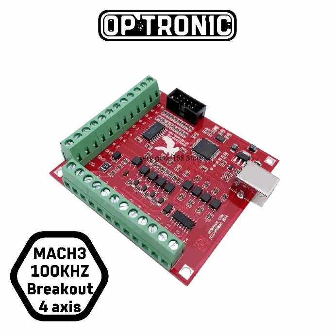 Controllo Motori Passo-passo Scheda Controller CNC USB 100Khz Per Mach3 Fresatrici E G 341957 - Foto 4