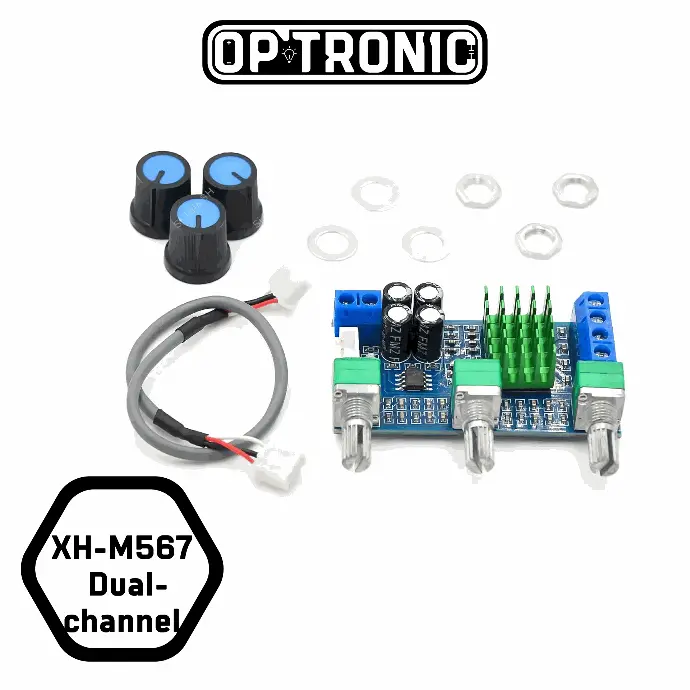 XH-M567 TPA3116D2 Amplifier Dual-channel Stereo 80W*2