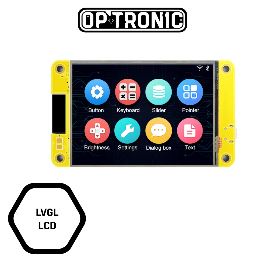 ESP32 Touchscreen 2.8inch TFT - Arduino LVGL WIFI&Bluetooth Development Board