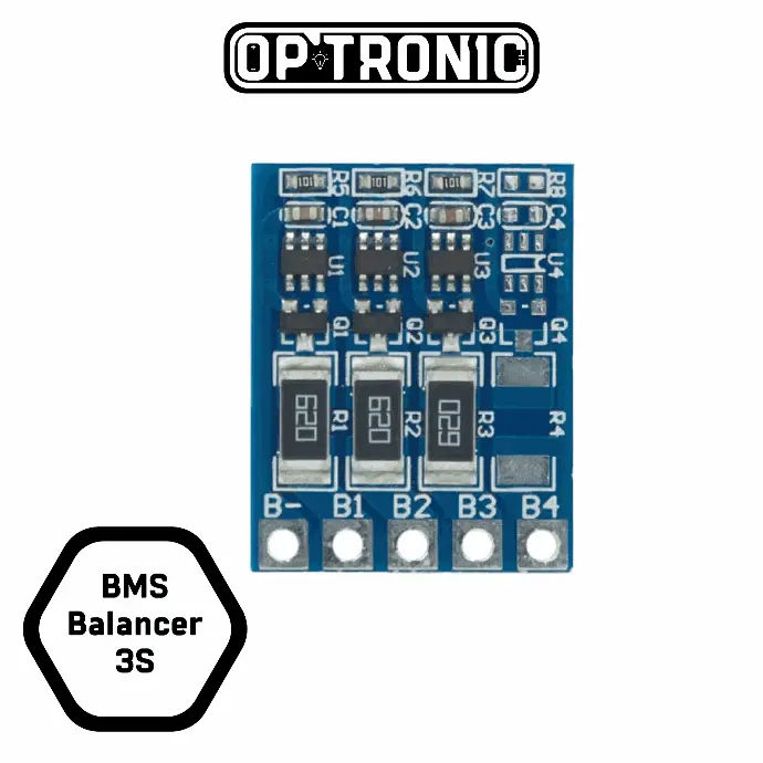 3S passive Balancer Function Protection Board for Li-ion, Lipo Battery