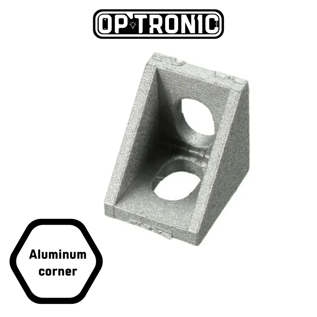 Aluminum 2020 Corner Bracket 20x20x17mm