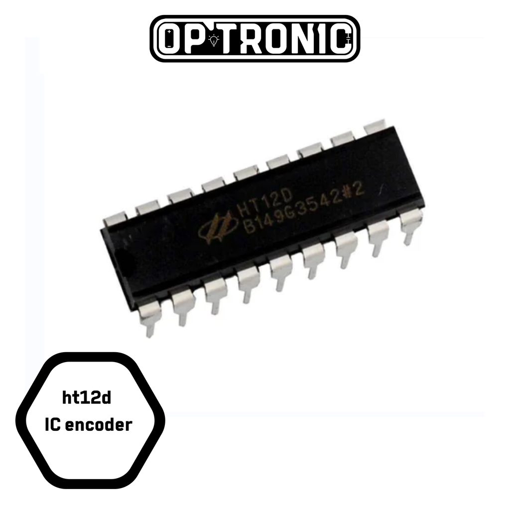HT12D 12-Bit Encoder IC DIP-18