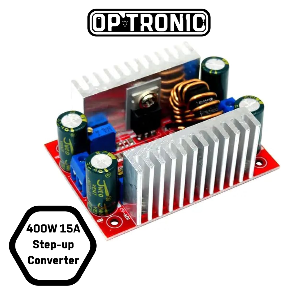 Step-up Converter 400W 15A 8.5-50V to 10-60V Voltage