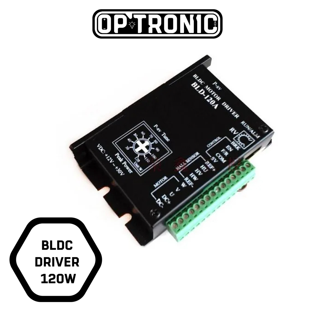 BLDC Brushless DC Motor Drive (BLD-120A) 2-30VDC 8A 120W 20000RPM