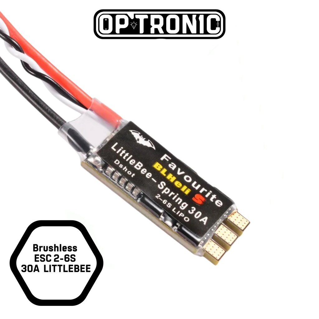 Brushless Driver ESC 2-6S 30A FVT LITTLEBEE BLHeli-s SPRING