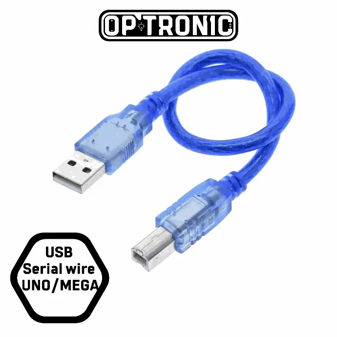 USB 2.0 B-Type Cable For Arduino UNO, MEGA , 30Cm Length