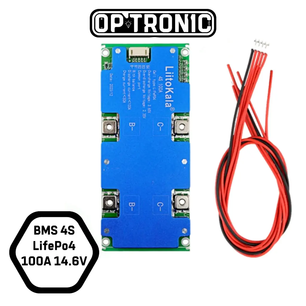 BMS 4S  12V  100A LiFePO4 - LiitoKala