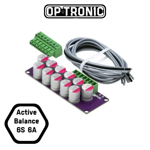 Active Equalizer Balancer Capacitive (Li-ion-Lifepo4) - 6S 6A