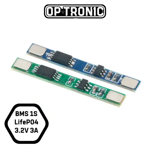 BMS 1S  3.2V  3A LiFePO4