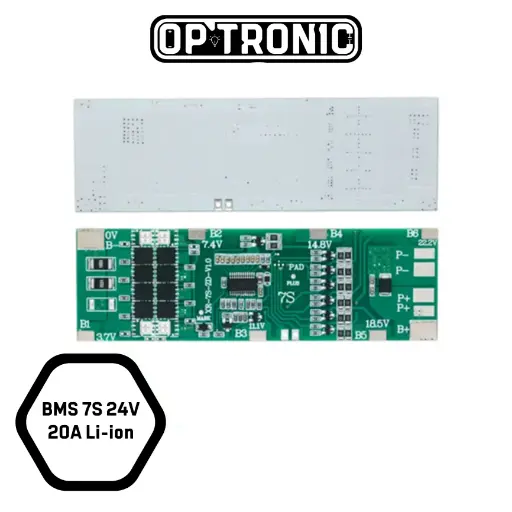 BMS 7S 24V 20A Li-ion