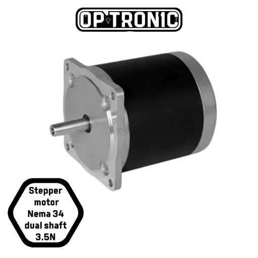 Stepper motor Nema 34 DUAL SHAFT 3.5N