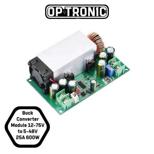Buck Converter Module 12-75V to 5-48V 25A 600W  CV