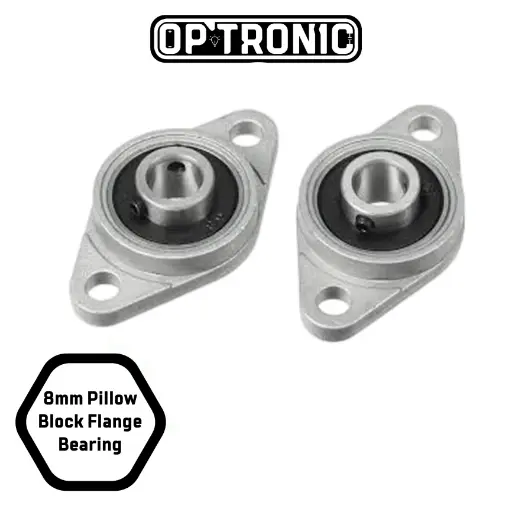 KFL08 – 8mm Pillow Block Flange Bearing