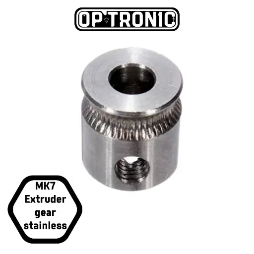 MK7 Extruder Gear stainless