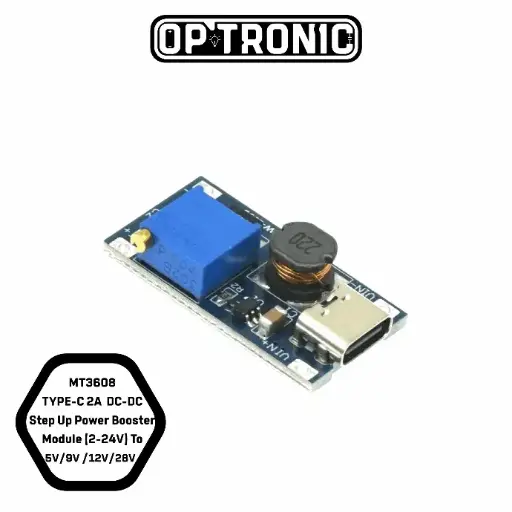 MT3608 Type-C Step Up Power Booster module