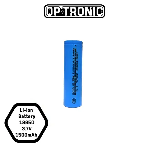 LI-ion battery 18650 4.2/ 3.7V 1500mAh 1C