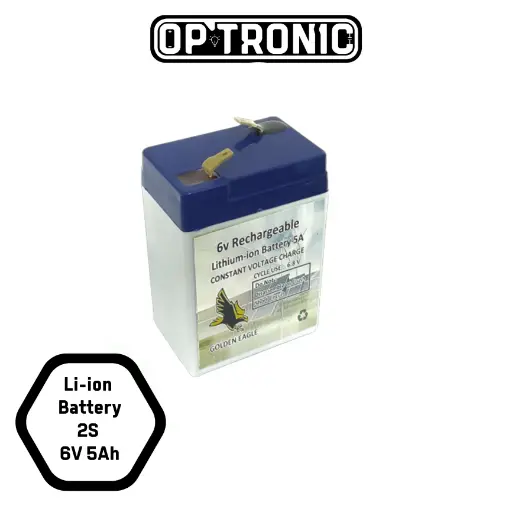 LI-ion battery 18650 6V 5000mAh