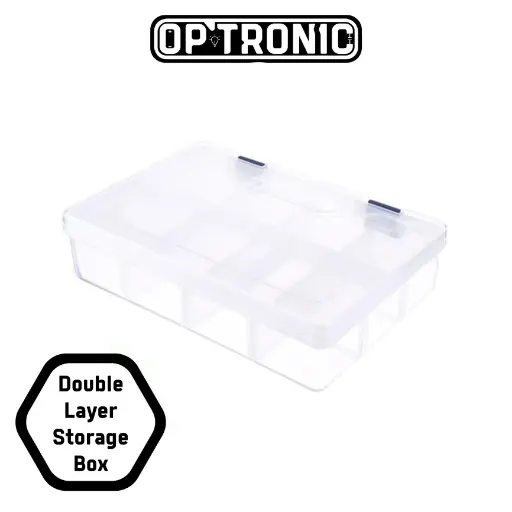 Double Layer Storage Box 234x168x62MM