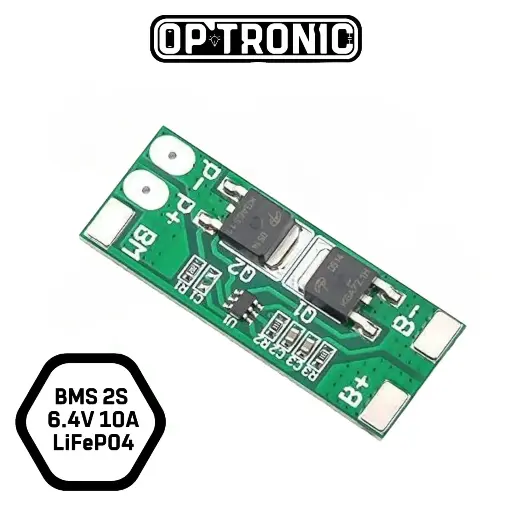 BMS 2S 6.4V 10A LiFePO4