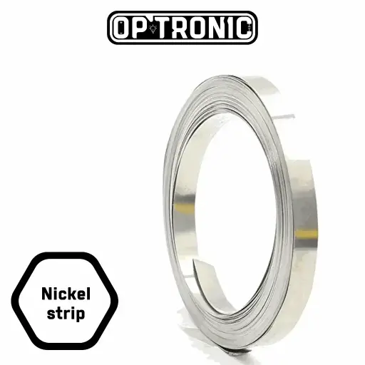 Plated Nickel Strip 0.15mm/7mm 1M