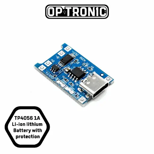 Li-ion Charger  1S  4.2V  1A  Type-C  tp4056