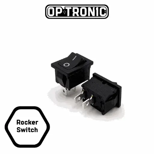 KCD11-101 Boat Rocker Switch ON-OFF (6A,250VAC)