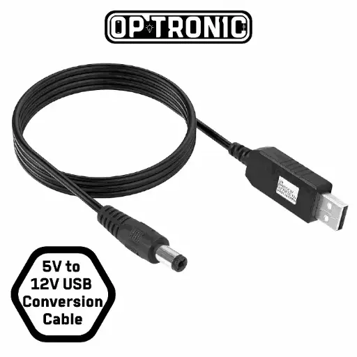 5V to 12V USB Conversion Cable Power Bank , Router